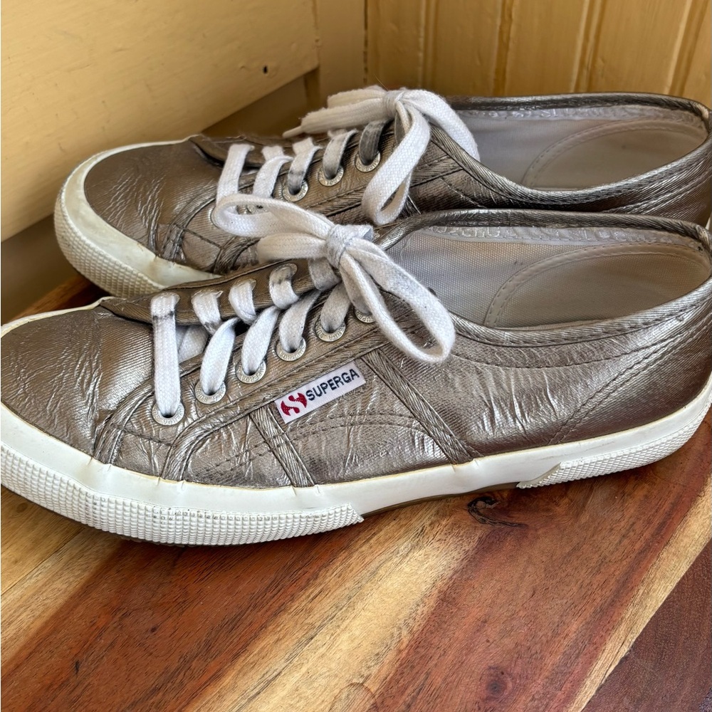 Superga  Sneakers silver for Women size 8